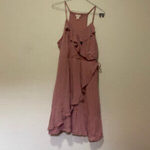 Blush Wrap Sundress